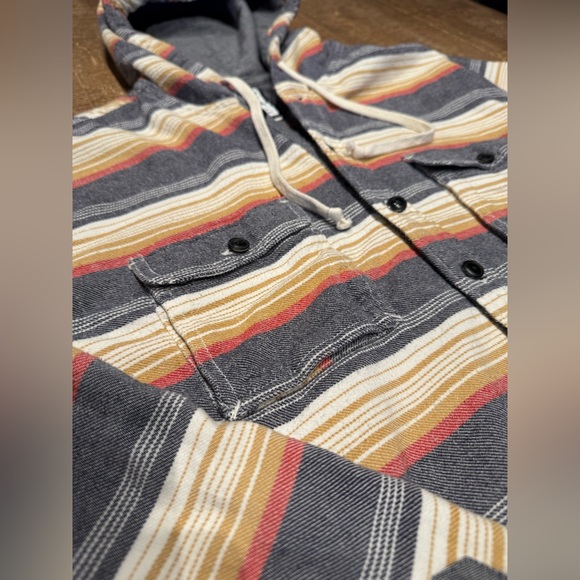 Billabong Baja Flannel Hoodie - Picture 4 of 9